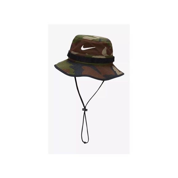 Nike FB5622-222 Dri-Fit Sz Small APEX Boonie Camo Bucket Hat Adult Unisex - Picture 5 of 10